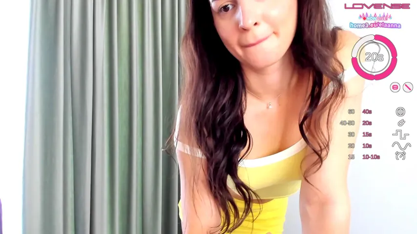 Seduction Unplugged: A Private Stream with a Smiling Brunette Revealing All