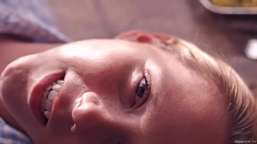 Wild and Unfiltered: Teen Blonde Takes It All in a Cumshot Extravaganza