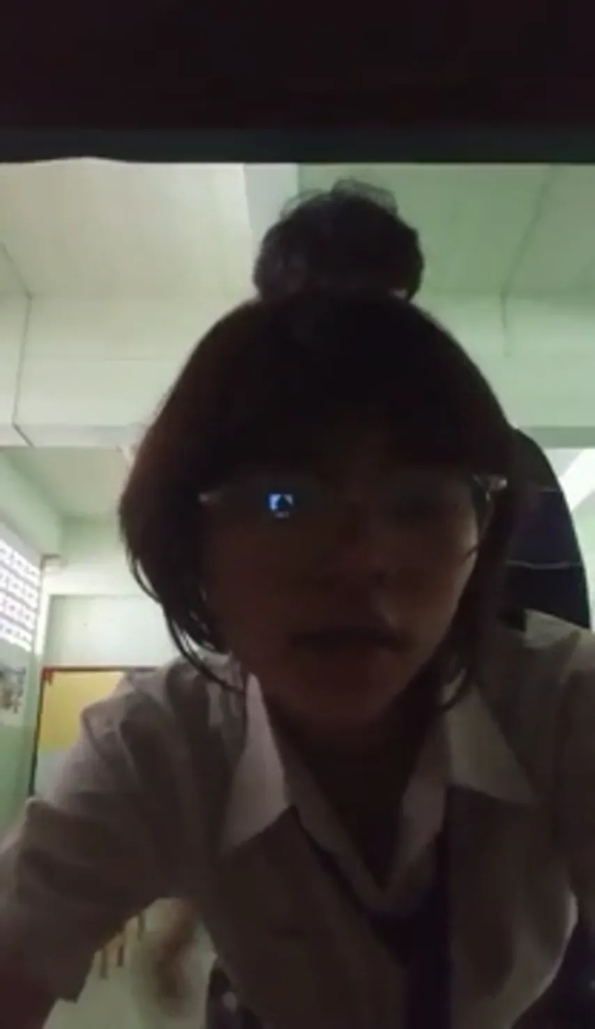 Schoolgirl Dares: Amateur Asian Beauty Caught in Public Provocation