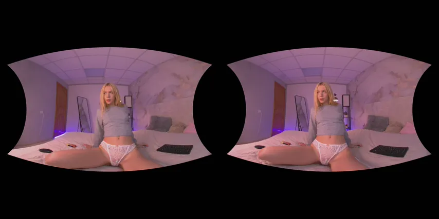 Crystal-Clear Temptation: Serenacrystall Strips and Thrills in VR