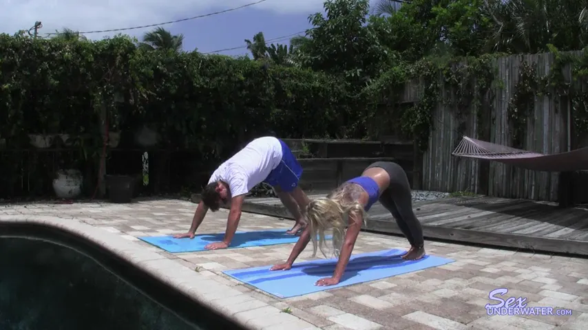 Dive Deep: Underwater Yoga Turns Into a Wet Fantasy